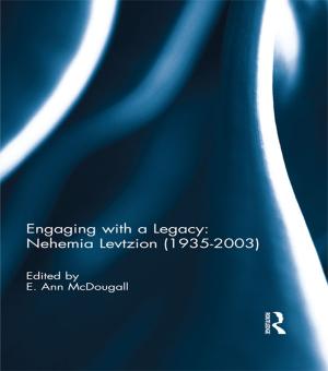 Cover of the book Engaging with a Legacy: Nehemia Levtzion (1935-2003) by 