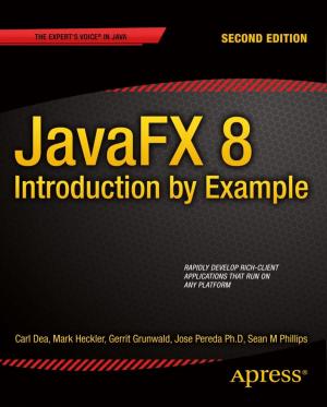 Book cover of JavaFX 8: Introduction by Example
