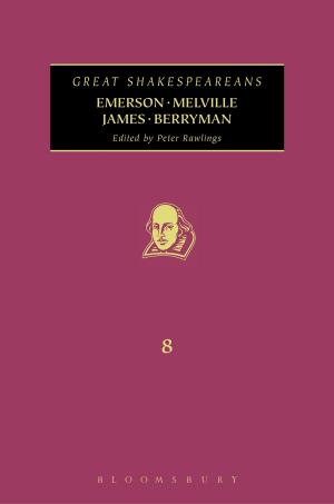 Cover of the book Emerson, Melville, James, Berryman by Professor Maurizia Boscagli