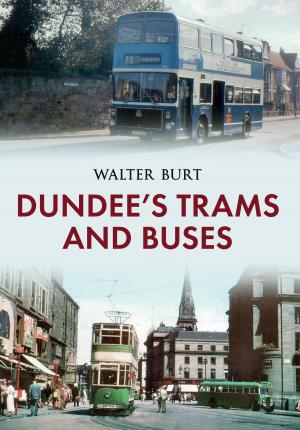 Book cover of Dundee's Trams and Buses