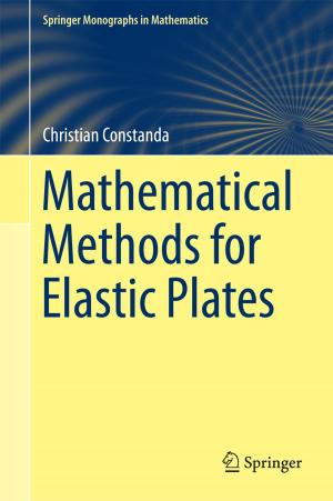 Cover of the book Mathematical Methods for Elastic Plates by José Ramón San Cristóbal Mateo