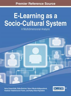 Cover of the book E-Learning as a Socio-Cultural System by Valeda F. Dent, Geoff Goodman, Michael Kevane