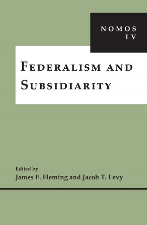 Cover of the book Federalism and Subsidiarity by Aaron W. Hughes