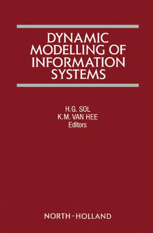 Cover of the book Dynamic Modelling of Information Systems by Colin McGregor, Jonathan Nimmo, Wilson Stothers