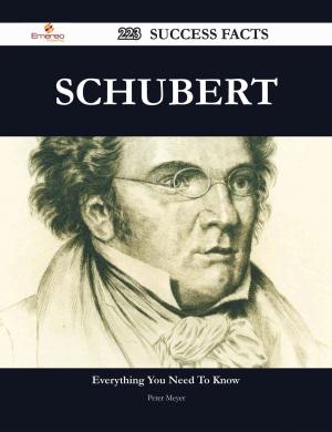 Book cover of Schubert 223 Success Facts - Everything you need to know about Schubert