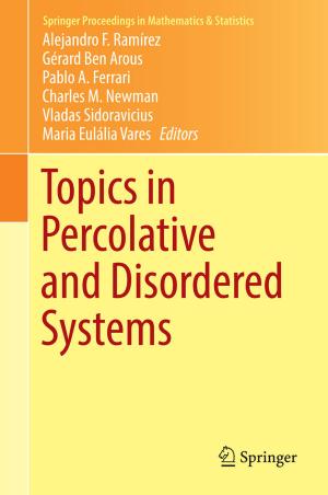Cover of the book Topics in Percolative and Disordered Systems by Joseph Varon, Robert E. Fromm, Jr.