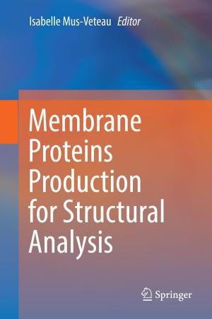 Cover of the book Membrane Proteins Production for Structural Analysis by Sarbajit Chaudhuri, Ujjaini Mukhopadhyay