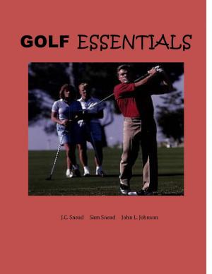 Book cover of Golf Essentials