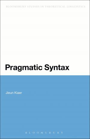 Cover of the book Pragmatic Syntax by Professor Peter Blundell Jones