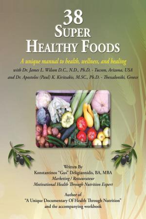 Book cover of 38 Super Healthy Foods: A Unique Manual to Health, Wellness and Healing