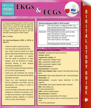 Cover of the book Ekgs And Ecgs (Speedy Study Guides) by Speedy Publishing