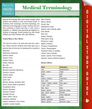 Cover of Medical Terminology (Speedy Study Guides)