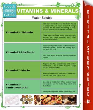 Cover of the book Vitamins & Minerals (Speedy Study Guides) by Jean Leinhauser, Rita Weiss