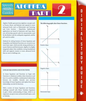 Book cover of Algebra Part 2 (Speedy Study Guides)