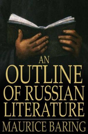 Cover of the book An Outline of Russian Literature by J. M. Barrie