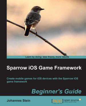 Book cover of Sparrow iOS Game Framework Beginner’s Guide