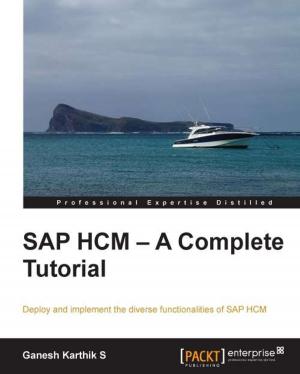 Cover of the book SAP HCM - A Complete Tutorial by Gaston C. Hillar