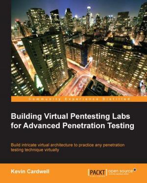 Cover of the book Building Virtual Pentesting Labs for Advanced Penetration Testing by Ritesh Modi