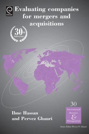 Book cover of Evaluating Companies for Mergers and Acquisitions