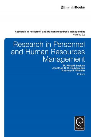 Cover of the book Research in Personnel and Human Resources Management by Wilfred J. Zerbe, Neal M. Ashkanasy, Charmine E. J. Härtel