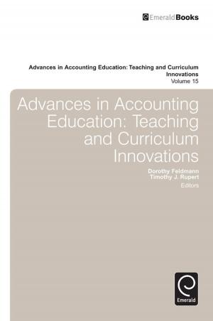 Cover of the book Advances in Accounting Education by Amanda Spink
