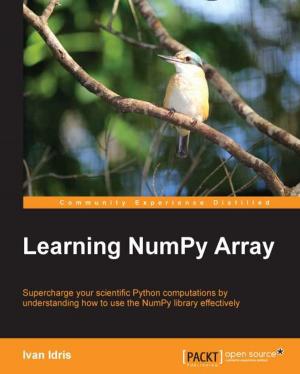 Book cover of Learning NumPy Array