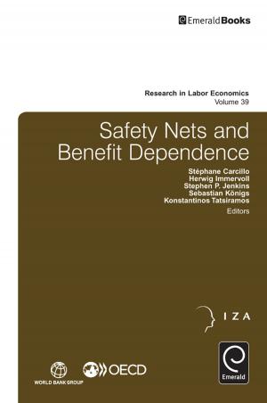 Cover of the book Safety Nets and Benefit Dependence by Professor Jennie Jacobs Kronenfeld