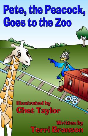 Book cover of Pete, the Peacock, Goes to the Zoo