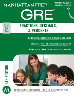 Cover of the book GRE Fractions, Decimals, & Percents by Manhattan Prep