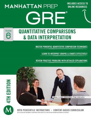 Cover of the book GRE Quantitative Comparisons & Data Interpretation by Manhattan LSAT