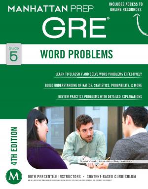 Cover of the book GRE Word Problems by Manhattan Prep