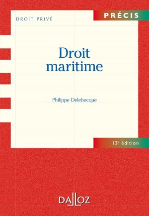 Cover of the book Droit Maritime by Philippe Delebecque, Isabelle Bon-Garcin, Maurice Bernadet