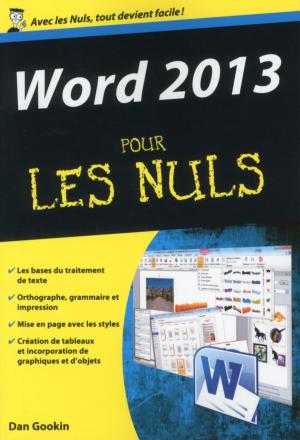 Cover of the book Word 2013 Pour les Nuls by Frédéric POUHIER