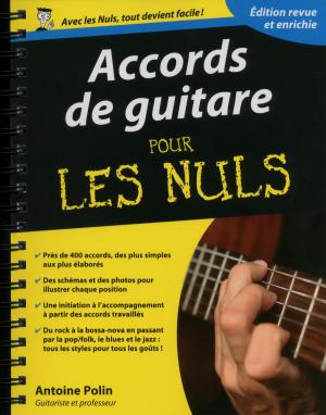 Cover of the book Accords de guitare Pour les Nuls, édition augmentée by David BLATNER, Ted FALCON
