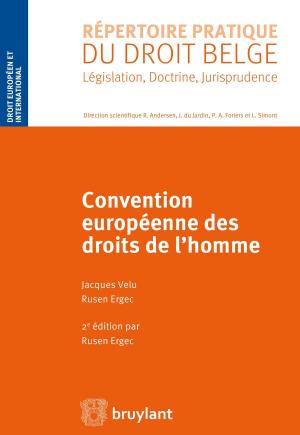 Cover of the book Convention européenne des droits de l'homme by Guy Keutgen, Georges-Albert Dal