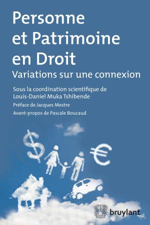 Cover of the book Personne et patrimoine en Droit by Rafael Amaro, Martine Behar-Touchais, Guy Canivet