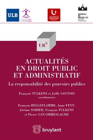 Cover of the book Actualités en droit public et administratif by Christophe Adam