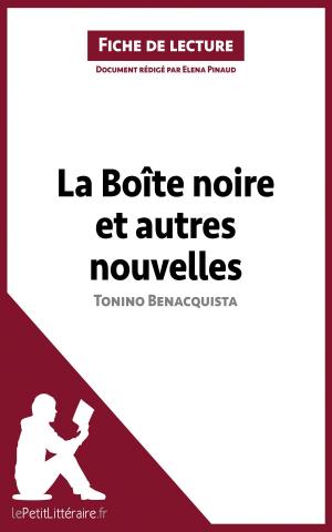 Cover of the book La Boîte noire et autres nouvelles de Tonino Benacquista (Fiche de lecture) by Maria Puerto Gomez, Ariane César, lePetitLitteraire.fr