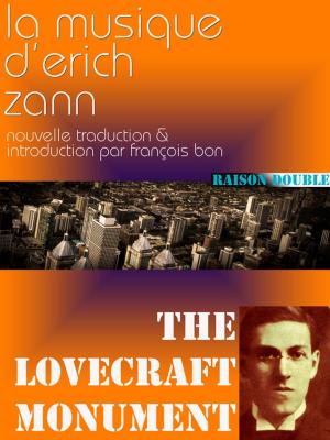 Cover of the book La musique d'Erich Zann by Sean Capelle