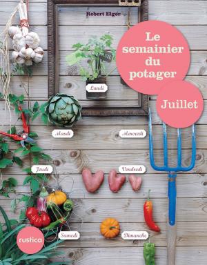 Book cover of Le semainier du potager - Juillet