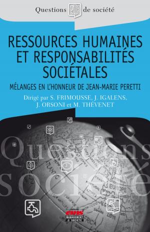 Cover of the book Ressources humaines et responsabilités sociétales by Gérard Pouet, Frédéric Dosquet, Lara D'Adhemar, Sophie Baudouin-Ortolo