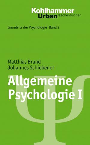 Cover of the book Allgemeine Psychologie I by Rudolf Bieker