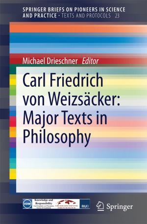 Cover of Carl Friedrich von Weizsäcker: Major Texts in Philosophy