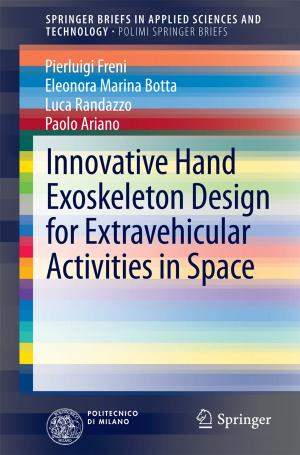 Book cover of Innovative Hand Exoskeleton Design for Extravehicular Activities in Space