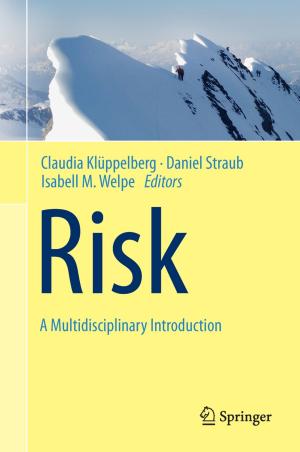 Cover of the book Risk - A Multidisciplinary Introduction by Robert John Nicholas Baldock