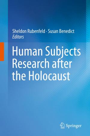 Cover of the book Human Subjects Research after the Holocaust by Kai Hermann Scherer