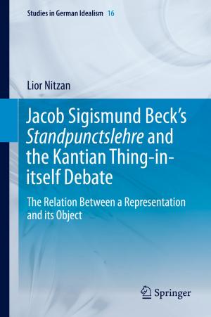 Cover of the book Jacob Sigismund Beck’s Standpunctslehre and the Kantian Thing-in-itself Debate by 