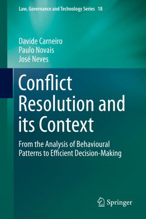 Cover of the book Conflict Resolution and its Context by Marco Brito-Arias