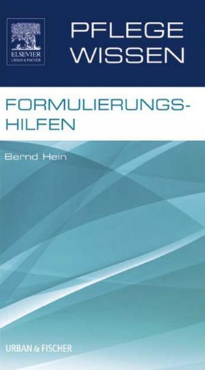 Book cover of PflegeWissen Formulierungshilfen