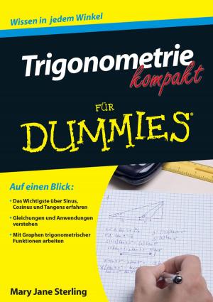 Cover of the book Trigonometrie kompakt für Dummies by Karl Heinz Wolf, Richard Barnes